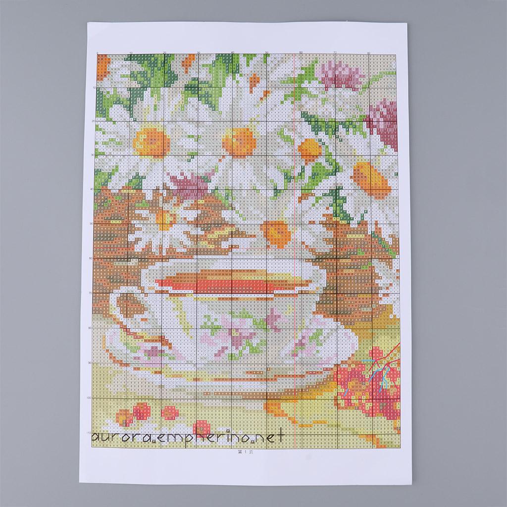 Chamomile Tea - Kits de point de croix sur