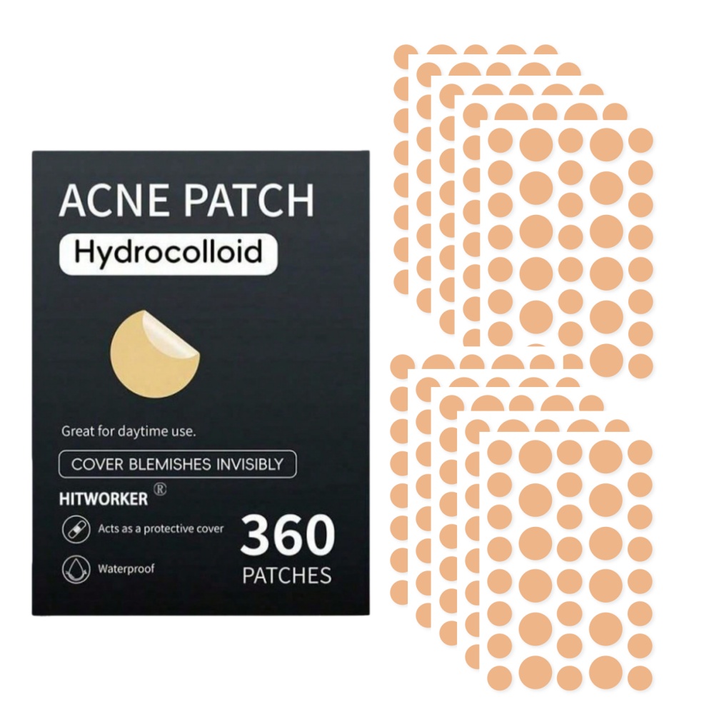 Essential Oils - 360 pièces/boîte patchs contre l'acné-sans alcool,