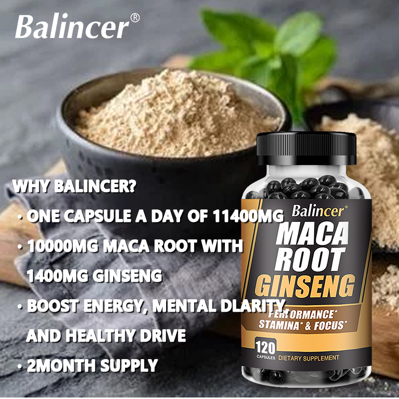 Capsules de racine de maca (co - Ginger Tea avis et prix